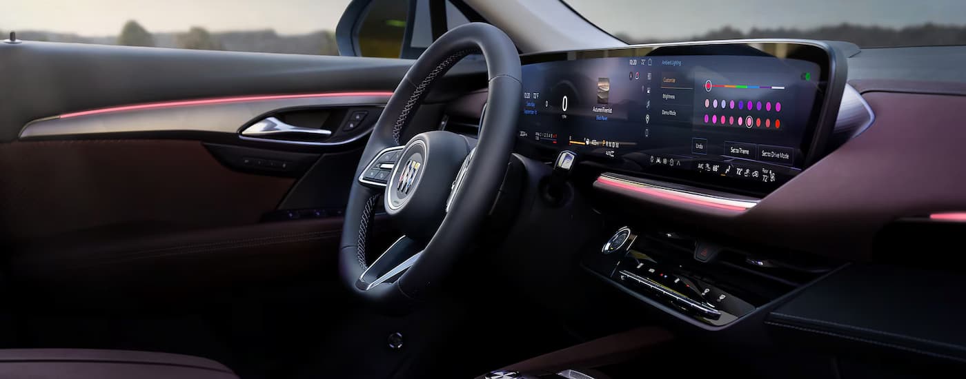 Infotainment and digital guage cluster on a 2025 Buick Envision for sale